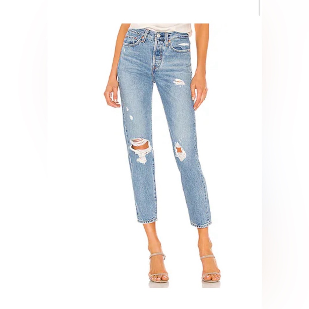 Levi’s Premium Wedgie Icon Fit Ankle Jeans